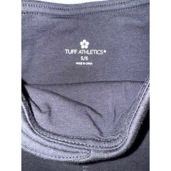 NWT Tuff Athletics high rise hidden pocket inside waistband 5/6 tights - Picture 6 of 11